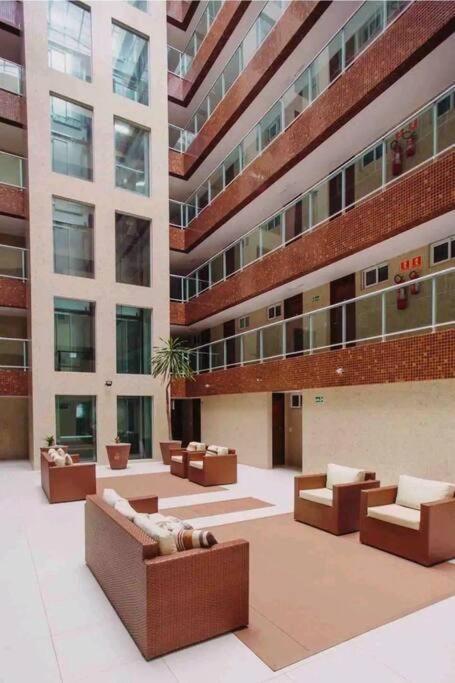 Flat Bello Plaza - Piscina Com Vista Da Orla Cabedelo Eksteriør billede