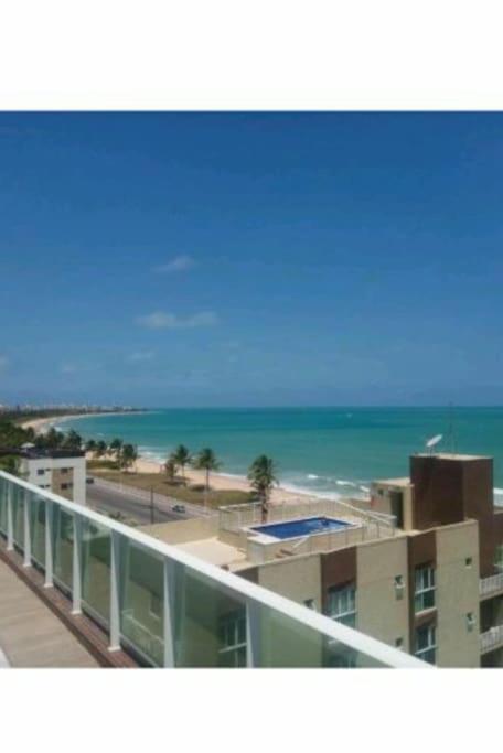 Flat Bello Plaza - Piscina Com Vista Da Orla Cabedelo Eksteriør billede
